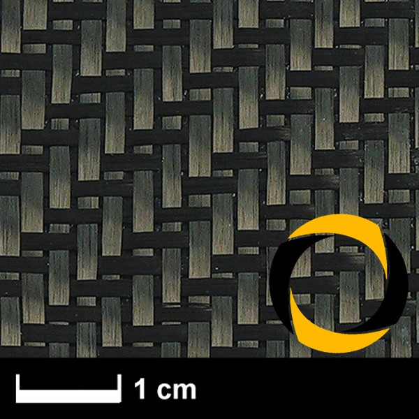 Kohlegewebe 160 g/m² (Aero, Köper) 100 cm